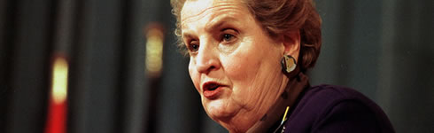 Former Secretary of State Madeleine Albright photo